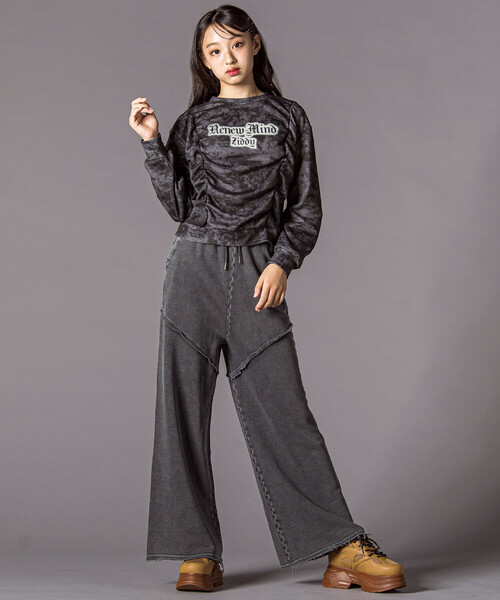 ZIDDY(ジディ)の「ピグメントボトム(130~160cm)(その他パンツ・キッズ・ブラック/グレー・150cm/130cm/FREE/140cm)」の16枚目の写真