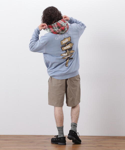 MANASTASH（マナスタッシュ）の「MANASTASH/マナスタッシュ　CREW SWEAT CAMPERS GATHERING/クルースウェット キャンパーズギャザリング（スウェット・メンズ・その他5/ブルー系その他3/その他・S/M/XL/L）」の15枚目の写真