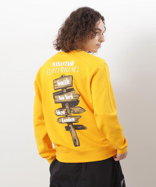 MANASTASH（マナスタッシュ）の「MANASTASH/マナスタッシュ　CREW SWEAT CAMPERS GATHERING/クルースウェット キャンパーズギャザリング（スウェット・メンズ・その他5/ブルー系その他3/その他・S/M/XL/L）」の17枚目の写真