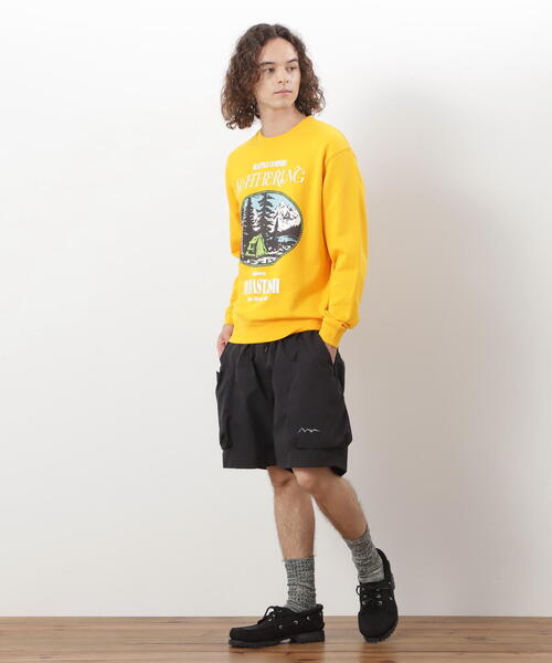 MANASTASH（マナスタッシュ）の「MANASTASH/マナスタッシュ　CREW SWEAT CAMPERS GATHERING/クルースウェット キャンパーズギャザリング（スウェット・メンズ・その他5/ブルー系その他3/その他・S/M/XL/L）」の18枚目の写真