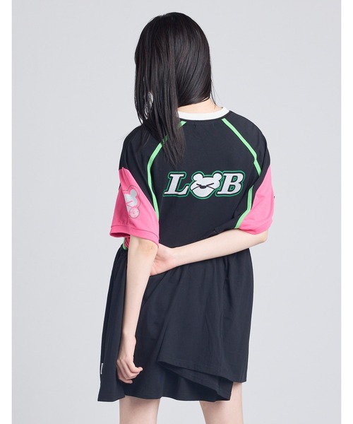 Little sunny bite(リトルサニーバイト)の「【RES】【little sunny bite】numbering dress(ワンピース・レディース・ブラック×グリーン/ブラック×ピンク/ホワイト・MEDIUM/SMALL)」の21枚目の写真
