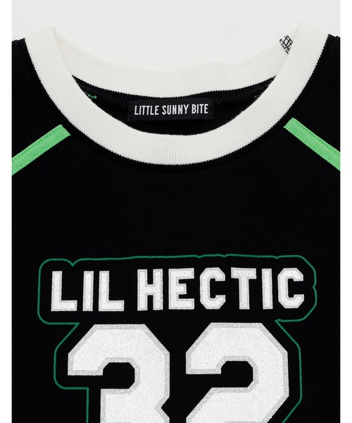 Little sunny bite(リトルサニーバイト)の「【RES】【little sunny bite】numbering dress(ワンピース・レディース・ブラック×グリーン/ブラック×ピンク/ホワイト・MEDIUM/SMALL)」の10枚目の写真