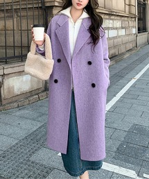 チェスターコート　パープル チェスターコート（パープル/紫色系）ファッション通販 - ZOZOTOWN