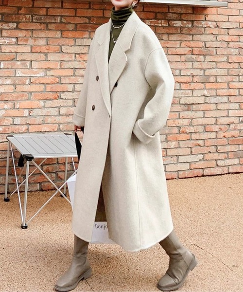 ダブルブレストロングコート（チェスターコート）｜CHUL（チュル）の