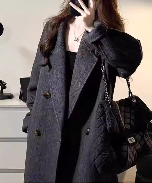 ダブルブレストロングコート（チェスターコート）｜CHUL（チュル）の