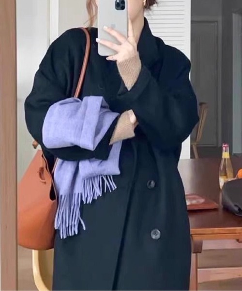 ダブルブレストロングコート（チェスターコート）｜CHUL（チュル）の