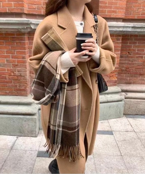 ダブルブレストロングコート（チェスターコート）｜CHUL（チュル）の