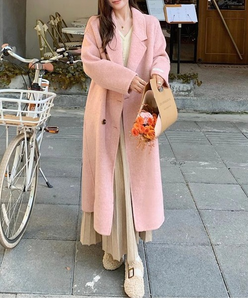 ダブルブレストロングコート（チェスターコート）｜CHUL（チュル）の