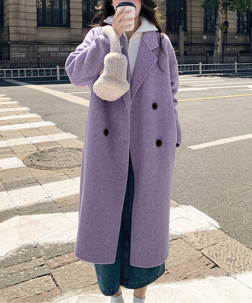 ダブルブレストロングコート（チェスターコート）｜CHUL（チュル）の