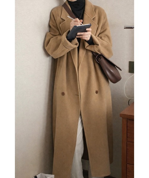 ダブルブレストロングコート（チェスターコート）｜CHUL（チュル）の