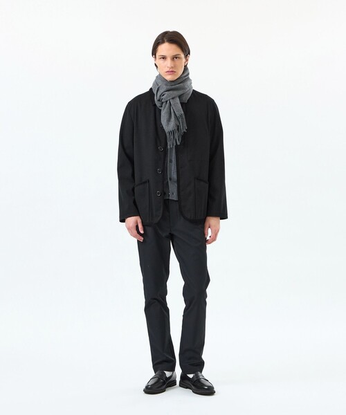 MACKINTOSH PHILOSOPHY(マッキントッシュ フィロソフィー)の「ニードルパンチ WARENFORD Relax(ウァレンフォード リラックス)(ブルゾン・メンズ・ブラック/ダークネイビー・38/40)」の13枚目の写真