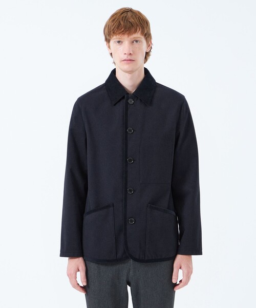 MACKINTOSH PHILOSOPHY(マッキントッシュ フィロソフィー)の「ニードルパンチ WARENFORD Relax(ウァレンフォード リラックス)(ブルゾン・メンズ・ブラック/ダークネイビー・38/40)」の11枚目の写真