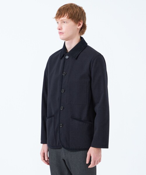 MACKINTOSH PHILOSOPHY(マッキントッシュ フィロソフィー)の「ニードルパンチ WARENFORD Relax(ウァレンフォード リラックス)(ブルゾン・メンズ・ブラック/ダークネイビー・38/40)」の10枚目の写真