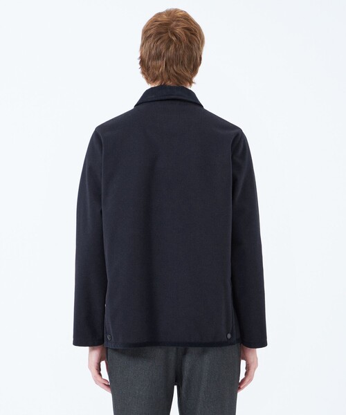 MACKINTOSH PHILOSOPHY(マッキントッシュ フィロソフィー)の「ニードルパンチ WARENFORD Relax(ウァレンフォード リラックス)(ブルゾン・メンズ・ブラック/ダークネイビー・38/40)」の9枚目の写真