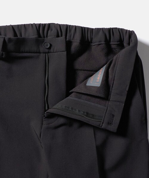 PERTEX バックブラッシュド ノープリーツ スラックス UA COZY