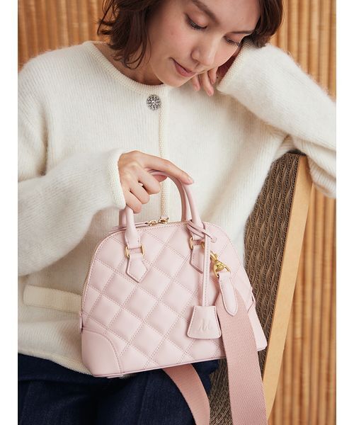 キルティングボストンバッグ（ボストンバッグ）｜Mila Owen（ミラ