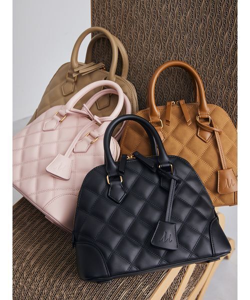キルティングボストンバッグ（ボストンバッグ）｜Mila Owen（ミラ