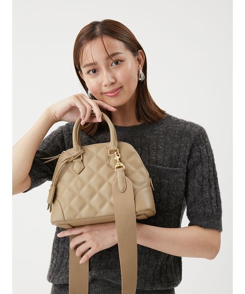 キルティングボストンバッグ（ボストンバッグ）｜Mila Owen（ミラ