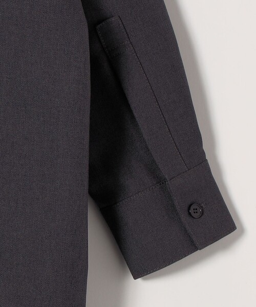 セール】SHIPS any:〈洗濯機可能〉サージ スキッパー シャツ