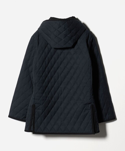 A DAY IN THE LIFE UNITED ARROWS(アデイインザライフユナイテッドアローズ)の「ウールライク サージ キルト ステンカラーコート<A DAY IN THE LIFE>(ステンカラーコート・メンズ・ダークグレー/ブラック/ネイビー・L/XL/M)」の16枚目の写真