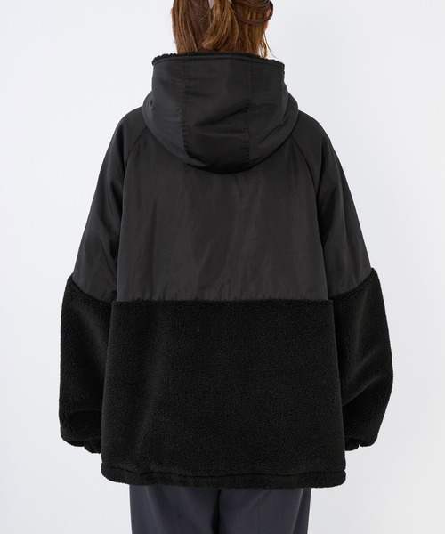 ボアドッキングフーデットブルゾン(ブルゾン)|MICA&DEAL(マイカ ボアドッキングフーデットブルゾン(ブルゾン)|MICA&DEAL(マイカ