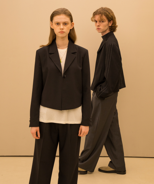 SIGNATURE（シグネチャ）の「ワンタックワイドスラックス[グレー]（スラックス・レディース・その他・SMALL/MEDIUM/LARGE）」の17枚目の写真