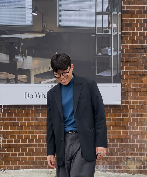 SIGNATURE（シグネチャ）の「ワンタックワイドスラックス[グレー]（スラックス・レディース・その他・SMALL/MEDIUM/LARGE）」の9枚目の写真