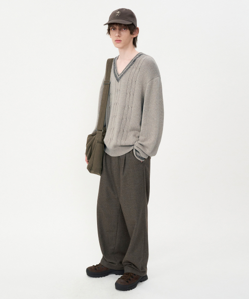 INSILENCE(インサイロンス)の「ウールテーパードパンツ ブラウン(スラックス・レディース・その他・SMALL/MEDIUM/LARGE)」の21枚目の写真