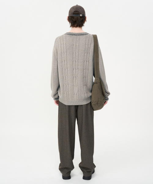 INSILENCE(インサイロンス)の「ウールテーパードパンツ ブラウン(スラックス・レディース・その他・SMALL/MEDIUM/LARGE)」の22枚目の写真