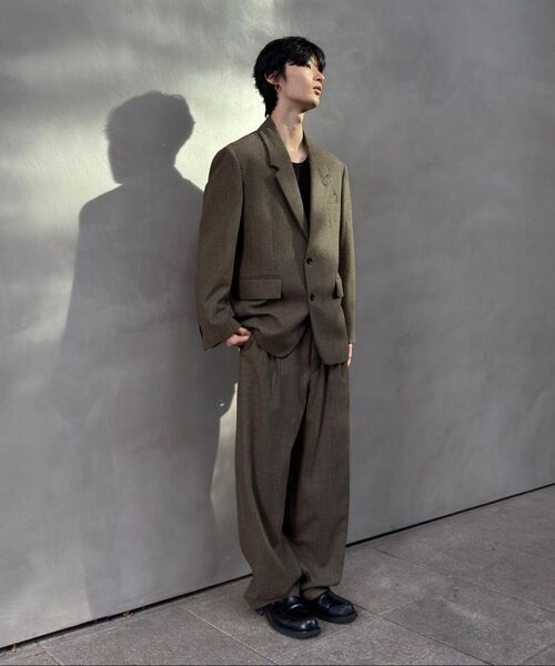 INSILENCE(インサイロンス)の「ウールテーパードパンツ ブラウン(スラックス・レディース・その他・SMALL/MEDIUM/LARGE)」の9枚目の写真