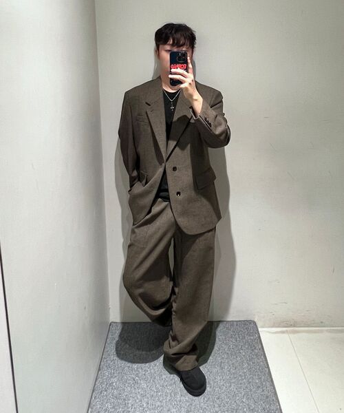 INSILENCE(インサイロンス)の「ウールテーパードパンツ ブラウン(スラックス・レディース・その他・SMALL/MEDIUM/LARGE)」の14枚目の写真