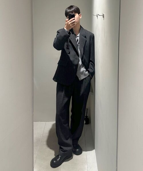 INSILENCE(インサイロンス)の「ウールテーパードパンツ ブラウン(スラックス・レディース・その他・SMALL/MEDIUM/LARGE)」の2枚目の写真