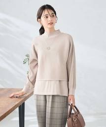 【2SET】クロップドニット&ニットベスト