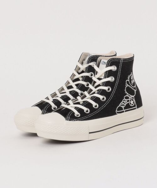 CONVERSE(コンバース)の「【CONVERSE】31316600 ALL STAR PLTS OG HI / KAWAISOUNI!(スニーカー・レディース・ブラック・23/23.5/24.5/24)」の1枚目の写真