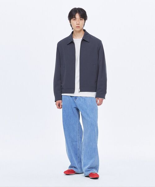 MUSINSA STANDARD（ムシンサスタンダード）の「リネンライクエクストラワイドデニムパンツ[ライトインディゴ]（デニムパンツ・メンズ・その他・27/28/29/34/32/30/31/33/26/40/38/42/36）」の9枚目の写真