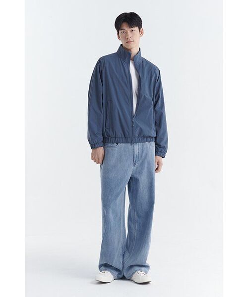 MUSINSA STANDARD（ムシンサスタンダード）の「リネンライクエクストラワイドデニムパンツ[ライトインディゴ]（デニムパンツ・メンズ・その他・27/28/29/34/32/30/31/33/26/40/38/42/36）」の10枚目の写真