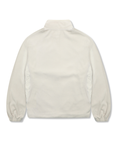 XTONZ(エクストーンズ)の「XJ134 チェックミックスフリースジャケット (アイボリー)(その他アウター・メンズ・その他・MEDIUM/LARGE)」の4枚目の写真