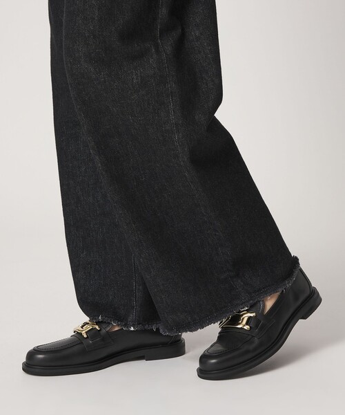 Odette e Odile チェーンモチーフローファー オデット エ オディール ODETTE E ODILE チェーンモチーフローファー