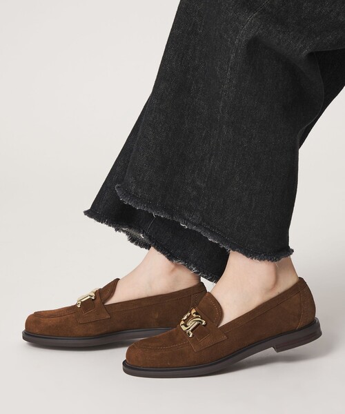 チェーンモチーフローファーフラット20↑（ローファー）｜ODETTE E