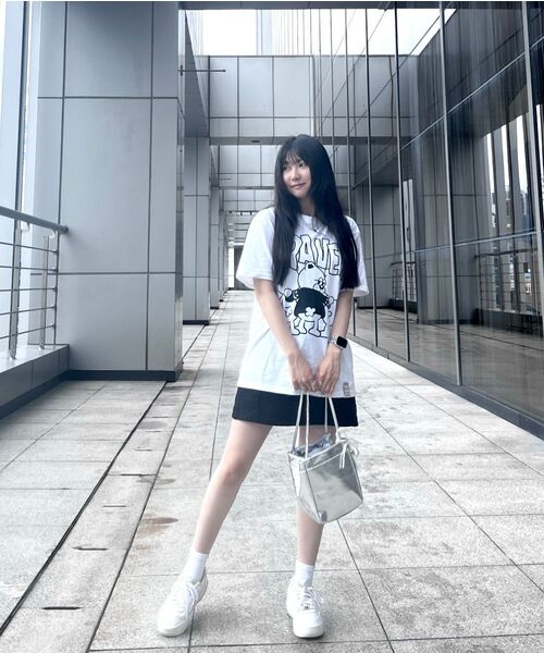 GRAVER（グレーバー）の「[ユニセックス]3ベアコミックスロゴ半袖Tシャツ_ホワイト（Tシャツ/カットソー・レディース・ホワイト・X-LARGE/SMALL/MEDIUM/LARGE）」の11枚目の写真