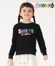 SHIPS Colors（シップス カラーズ）の「SHIPS Colors:90～140cm /〈洗濯機可能〉バーバパパ プリント スウェット（Tシャツ/カットソー・キッズ）」