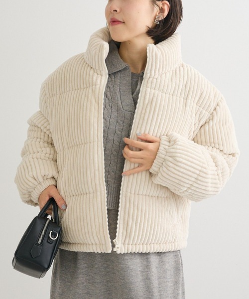 ・swing by ワイドコールスタンドブルゾン