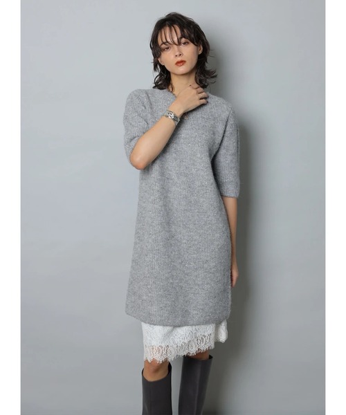 CADUNE（カデュネ）の「ジャガードドッキングワンピース（ワンピース