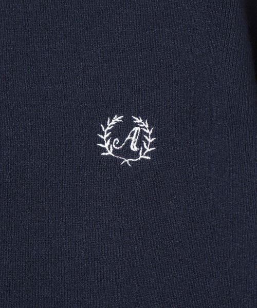 GLOBAL WORK（グローバルワーク）の「メルティポロセーター/AND YUA ANY/611229（ニット/セーター・キッズ・ネイビー/ライトグレー・MEDIUM/SMALL）」の12枚目の写真