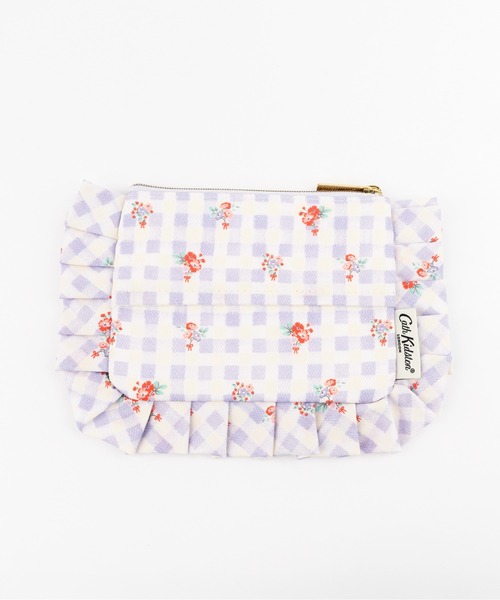 Cath Kidston(キャスキッドソン)の「フリルティッシュポーチ(ポーチ・レディース・イエロー/パープル/レッド/ピンク/ライトグリーン/サックスブルー/アイボリー/ブラック・FREE)」の14枚目の写真