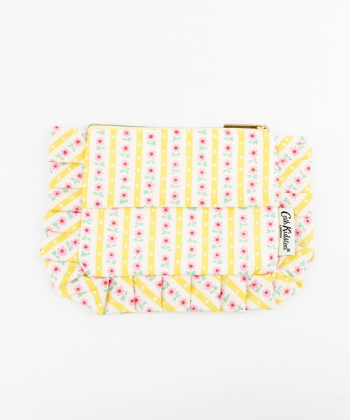 Cath Kidston(キャスキッドソン)の「フリルティッシュポーチ(ポーチ・レディース・イエロー/パープル/レッド/ピンク/ライトグリーン/サックスブルー/アイボリー/ブラック・FREE)」の16枚目の写真