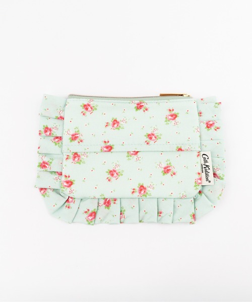 Cath Kidston(キャスキッドソン)の「フリルティッシュポーチ(ポーチ・レディース・イエロー/パープル/レッド/ピンク/ライトグリーン/サックスブルー/アイボリー/ブラック・FREE)」の11枚目の写真