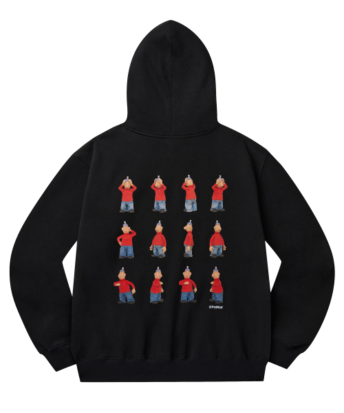 LAUGHER（ラファー）の「[PAT&MAT] モーションマットフード - ブラック（パーカー・レディース・その他・MEDIUM/LARGE/X-LARGE）」の2枚目の写真
