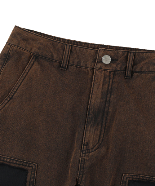 NOT4NERD（ノットフォーナード）の「Washed Deconstructed Double Knee Pants - Black（その他パンツ・レディース・その他・MEDIUM/LARGE/X-LARGE）」の8枚目の写真