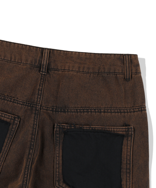 NOT4NERD（ノットフォーナード）の「Washed Deconstructed Double Knee Pants - Black（その他パンツ・レディース・その他・MEDIUM/LARGE/X-LARGE）」の9枚目の写真